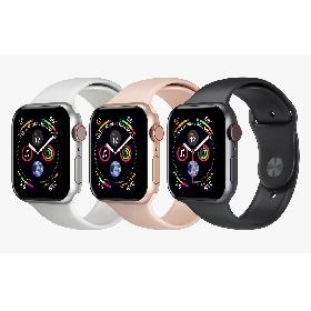 3D Apple Watch 4 Series Space Gray Aluminum Case with Sport Band model